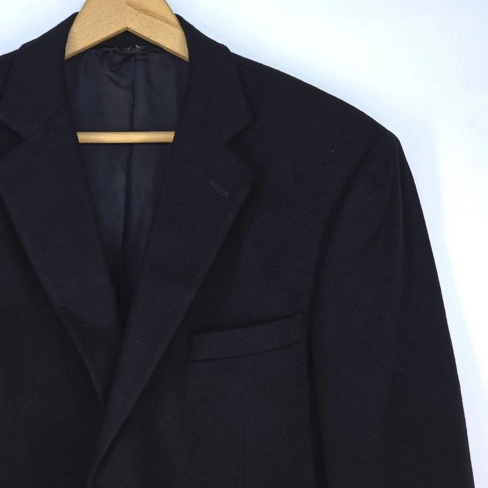 Pronto Uomo Blazer Mens 44R 100% Cashmere Couture Sports Coat Jacket Corpcore‎